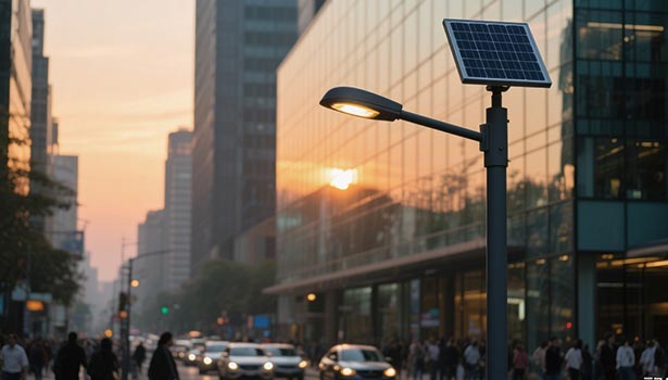 commercial solar street lights